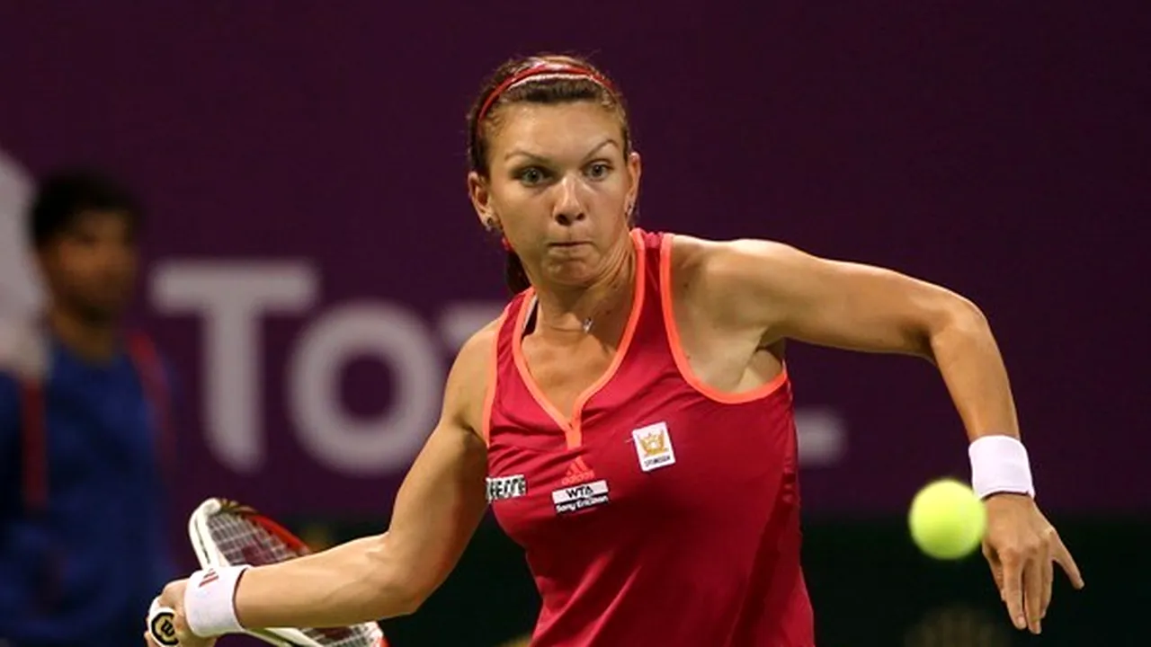 Simona Halep a eliminat-o pe Jelena Jankovici în turul unu al turneului de la Bruxelles