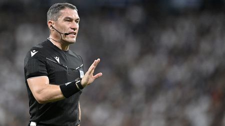 Nebunie pe Bernabeu cu Istvan Kovacs arbitru în Real Madrid - Borussia Dortmund. Vinicius a marcat pentru 2-2, brigada română a dat ofsaid, dar olandezii de la VAR au intervenit și au luat decizia finală