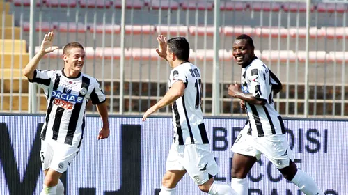 Remiză albă: Udinese – Juventus 0-0!** Torje nu a fost inclus în lot
