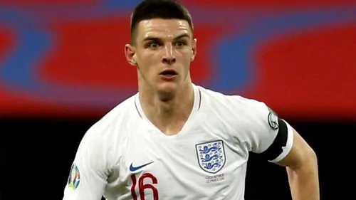 Fotbalistul irlandez Declan Rice a fost amenințat pentru că a ales să joace la naționala Angliei