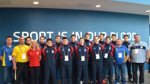 Naționala de juniori la polo s-a calificat la turneul final al Campionatului European cu victorii pe linie