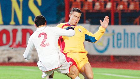 Daniel Barna, la Rapid!