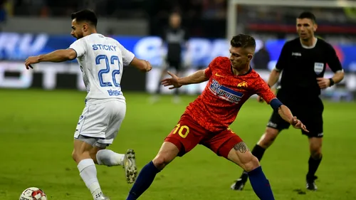 Universitatea Craiova are la orizont „bestia nera”. Singura victorie în play-off a lui FCSB e cu oltenii. Cristiano Bergodi i-a învins în acest sezon pe roş-albaştri