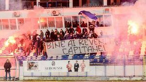 Antrenament cu artificii la Poli Iași! ”Bine ai revenit, căpitane!”. Președintele Ciprian Paraschiv și antrenorul Mircea Rednic, aclamați la scenă deschisă