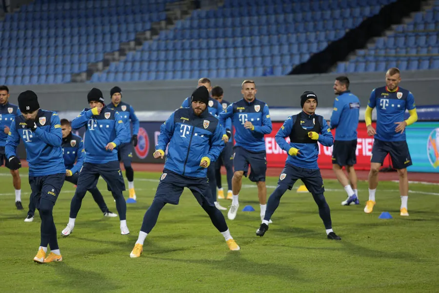 Romania, antrenament oficial inaintea barajului cu Islanda