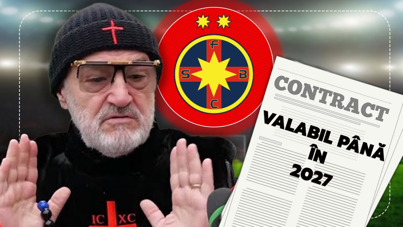 Gigi Becali a anunțat că-l dă afară de la FCSB, însă impresarul jucătorului îl contrazice: „Fiecare zice ce vrea! Mai are contract până în 2027”