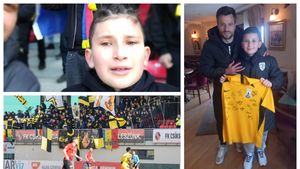 Povestea lui Nicholas, puștiul de 9 ani care a plâns în tribune, la Miercurea Ciuc, după înfrângerea Ceahlăului. Gestul superb făcut de căpitanul Azdren Lllullaku pentru micuțul suporter
