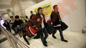 FOTO "Tricolorii" au ajuns în Cipru!** Primul meci, cu Ucraina, pe 8 februarie