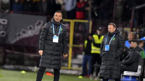 Toni Petrea nu visează la titlu după victoria cu CFR Cluj: „Se poate întâmpla orice!”