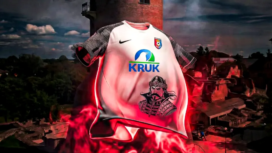 Chindia vrea să sperie Bihorul cu un public numeros, dar mai ales cu chipul lui Vlad Țepeș imprimat pe tricouri! Ilie Poenaru: ”Sunt mai importante punctele decât jocul”