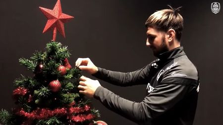 Jucătorii CFR-ului se pregătesc de Crăciun! Imagini inedite cu jucătorii campioanei României | VIDEO