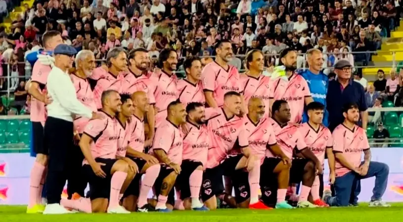 Dorin Goian, alături de mari vedete ale fotbalului mondial, la meciul caritabil organizat de Fabrizio Miccoli. ”Am depănat amintiri, ne-am distrat. A fost o onoare să fiu pe teren”