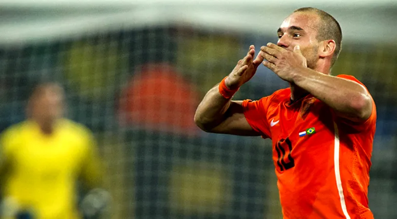 Sneijder, la un pas de un record incredibil: tripla plus Mondialul într-un singur sezon!