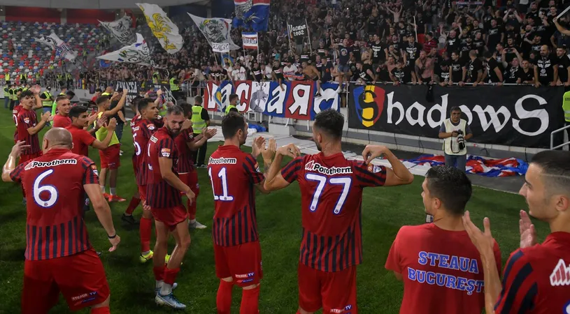 Suporterii au purtat Steaua spre victorie în meciul cu FK Csikszereda. Discursul căpitanului Valentin Bărbulescu spune totul: ”Ne uitam la tabelă în minutul 75, iar ei ne-au dat putere”