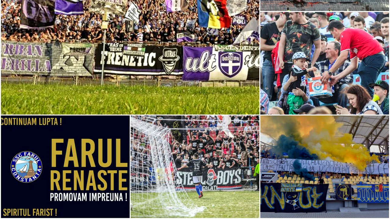 Oțelul, Petrolul, U Cluj și Farul se bat cu șanse reale la promovare. Echipele de tradiție și-au aflat adversarele din noul sezon! Cum arată cele cinci serii din Liga 3