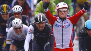 Un norvegian prin ploaie. Surprinzătorul Kristoff a câștigat Milano - San Remo