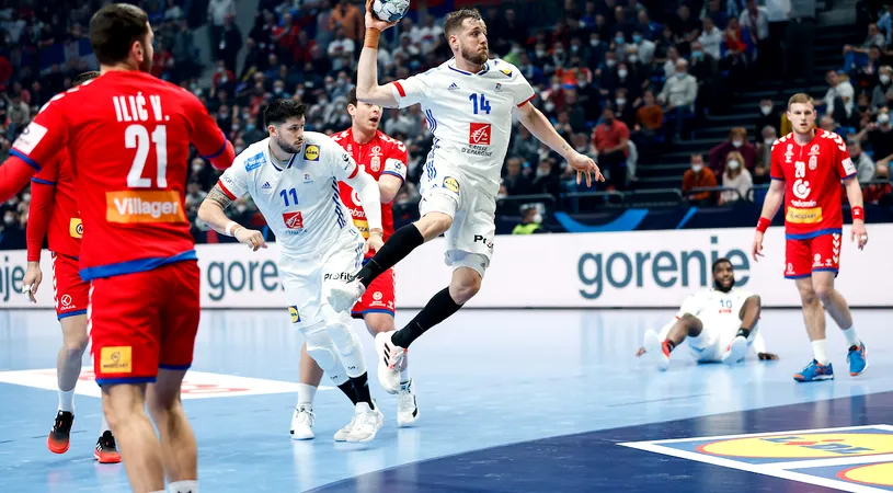 Rezultatele zilei de luni la Campionatul European EHF de handbal masculin: Franța, Rusia, Spania și Danemarca - calificate cu punctaj maxim!