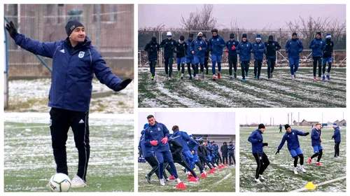 FOTO | S-a reunit și liderul Ligii 2. ”FC U” Craiova a început pregătirile sub comanda lui Ovidiu Stângă, iar de la prima ședință au absentat trei jucători, care nu mai continuă la echipă