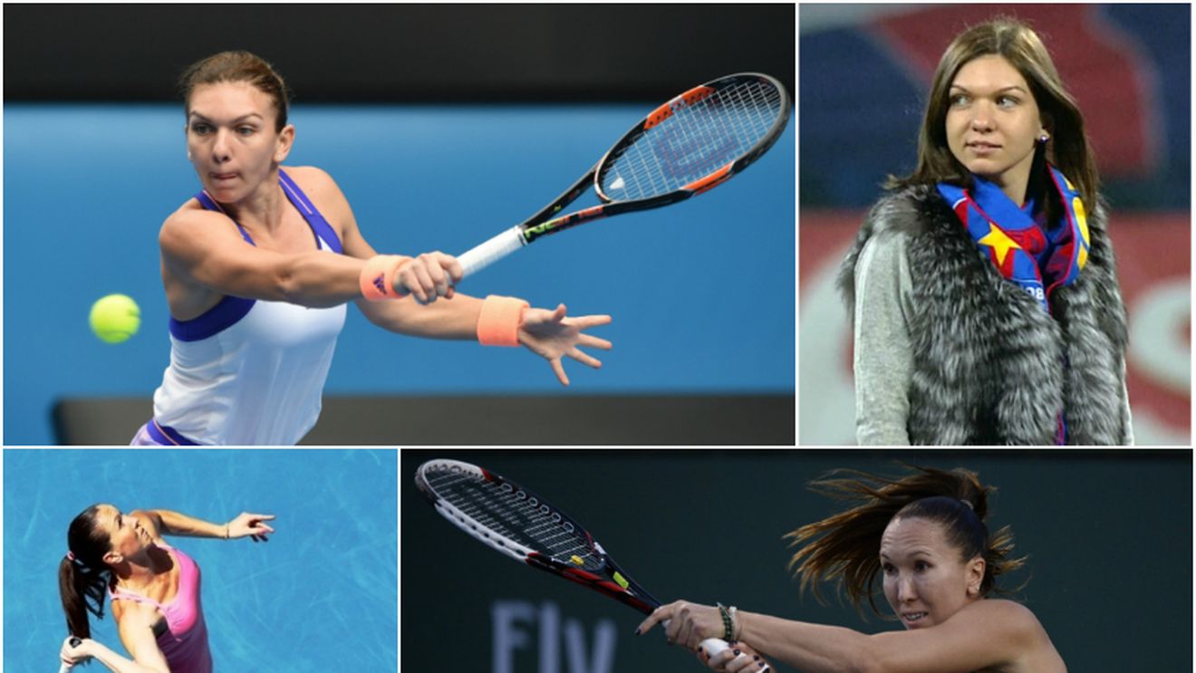 Asemănările dintre finalistele de la Indian Wells. Halep și Jankovic au avut același antrenor român, dețin aceeași armă și țin cu Steaua la fotbal