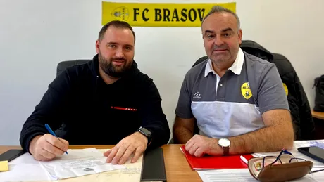 FC Braşov și-a rezolvat problemele! Și-a mai numit un conducător, pe Bogdan Petric, ca manager general: ”Am venit să aducem clubul la un nivel de organizare exemplar”