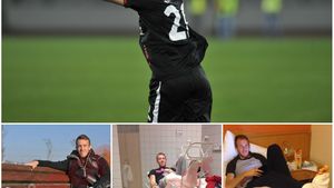 Primul meci ca titular după nouă luni, primul gol. Dan Roman nu se mai gândește la viitor: "Încă am dureri mari, vreau doar să mă fac bine". Cum a ratat atacantul un transfer la Dinamo