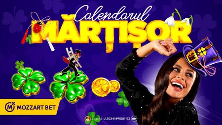 Primăvară din nou? Până pe 8 martie, la Mozzart Bet fiecare zi e un cadou!