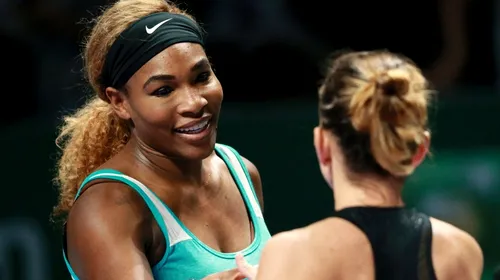 Serena o laudă pe Simona înaintea meciului de la Indian Wells: „Halep e o luptătoare. Îmi place jocul ei”