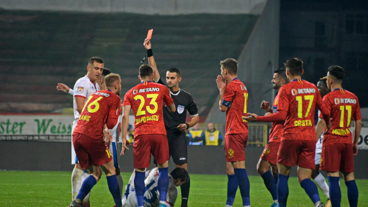 Probleme pentru FCSB! Doi jucători de bază, out pentru prima etapă din play-off! Primul riscă o suspendare uriașă