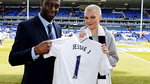 Jessie J, una dintre cele mai cunoscute fane ale lui Tottenham. Ea e fata „de care râdeau toți când era mică”