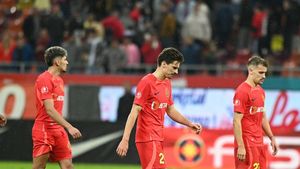 Scandal în vestiarul celor de la FCSB după eliminarea din Cupa României: „S-au certat!”. VIDEO