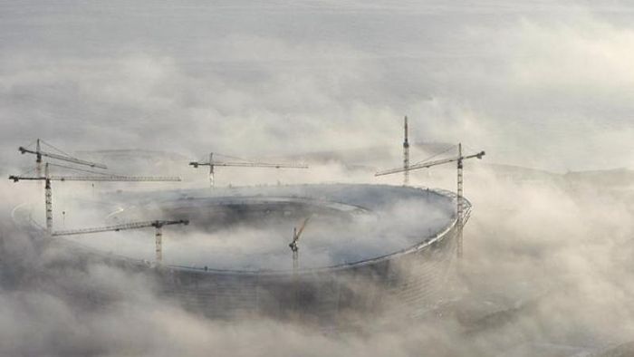 Fotbal cu capul în nori!** Vezi superfoto din Africa de Sud!