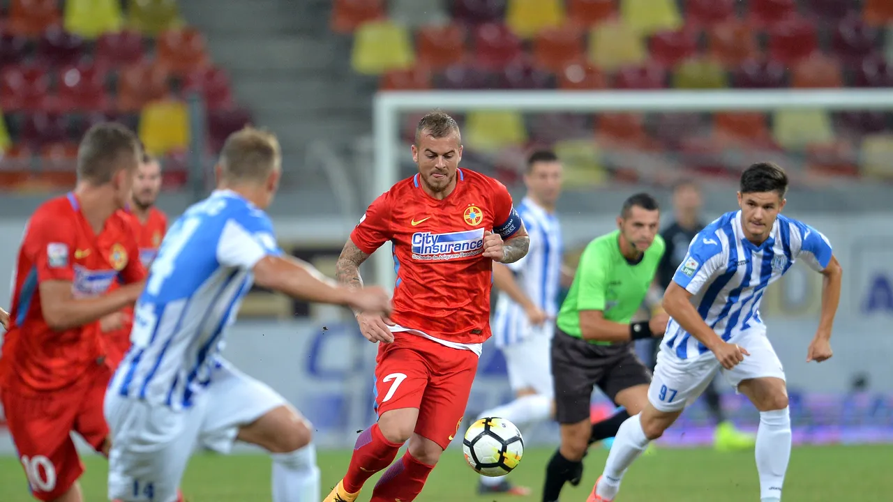 LIVE BLOG | FCSB - CSM Poli Iași 1-1. Penalty-ul lui Gnohere anulează golul lui Platini, iar vicecampioana rămâne datoare