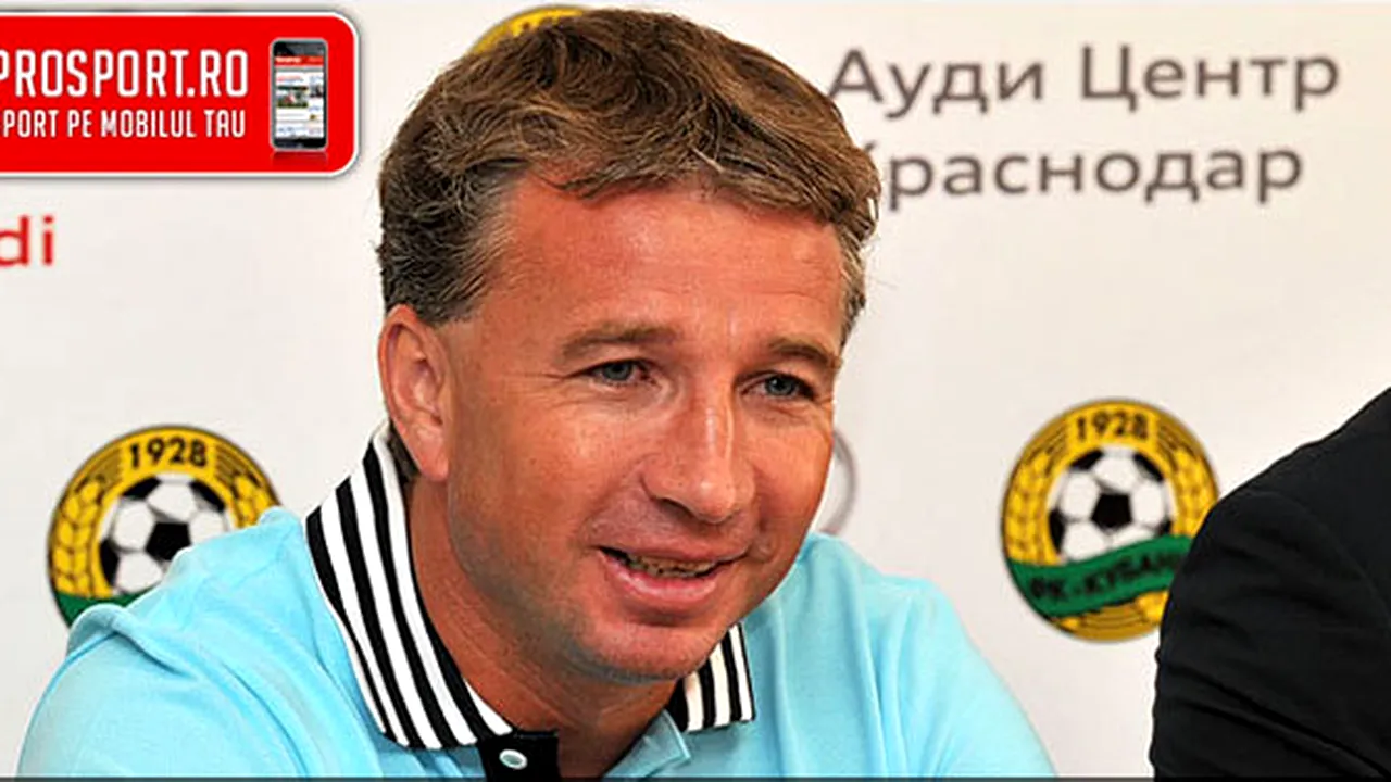 Kuban, alături de Real, Barcelona și AC Milan!** Ce supercadou a primit Dan Petrescu de la noul sponsor al echipei