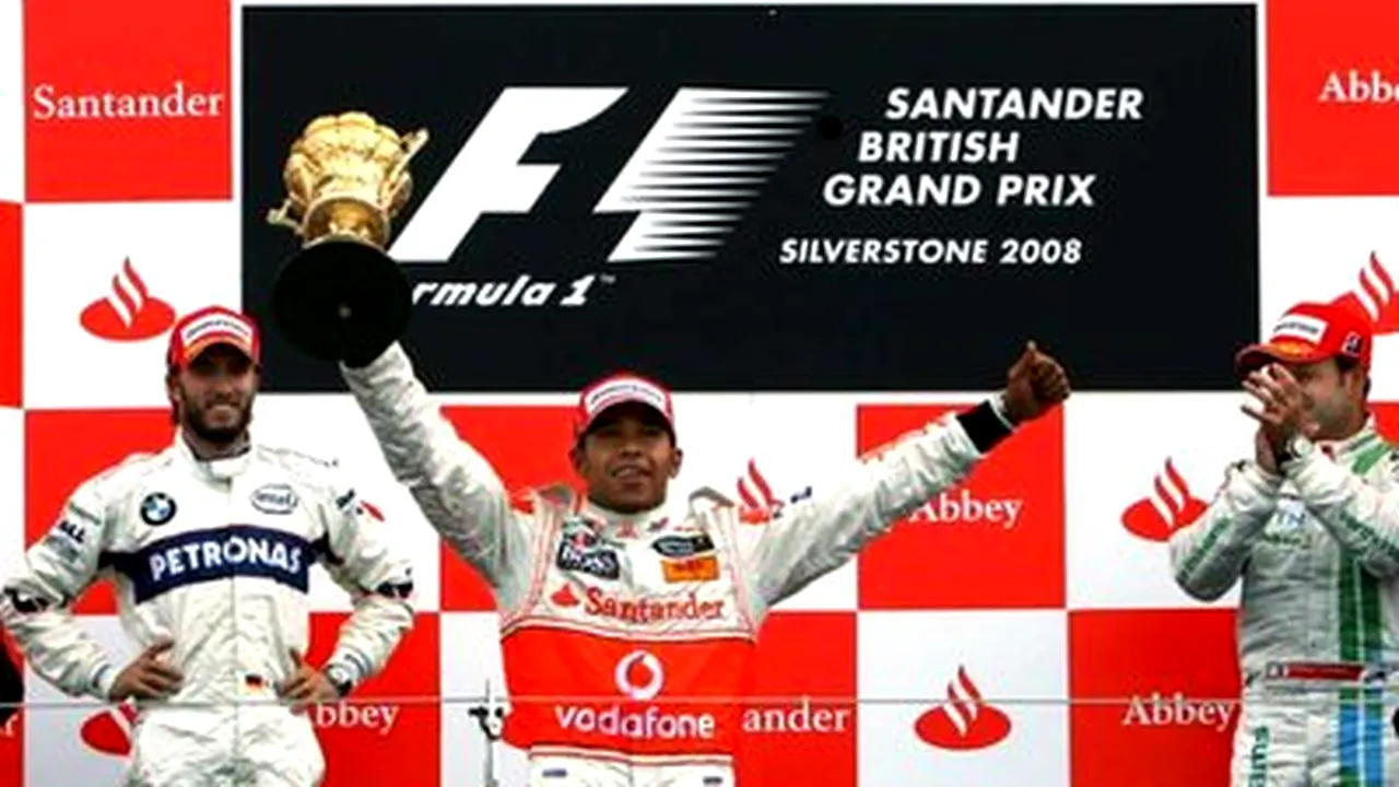 Hamilton s-a impus la Silverstone