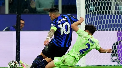 Verdictul specialistului despre penalty-ul primit de Inter cu Barcelona: „Nu înțeleg de ce arbitrul nu a făcut asta”