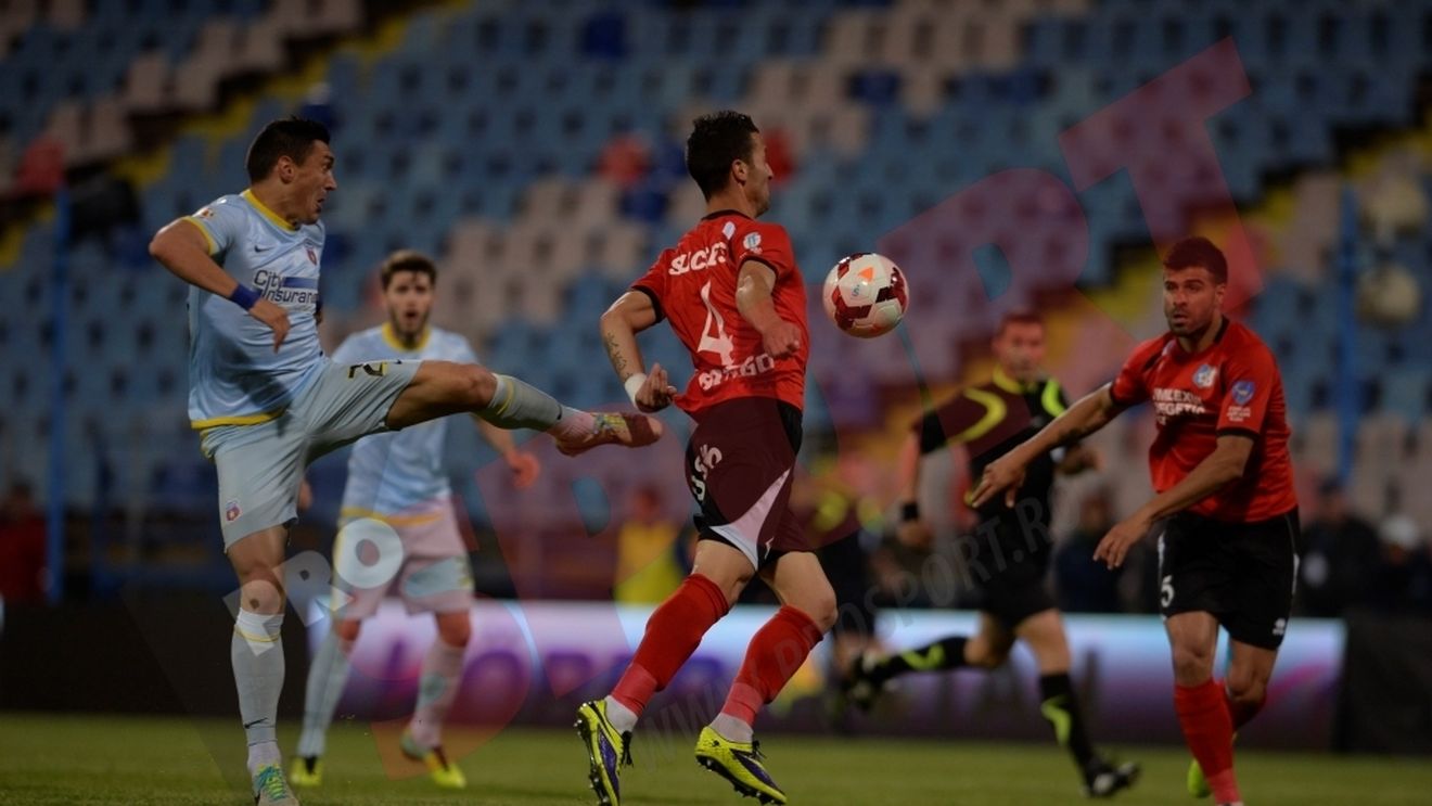Puțin mai greu cu Steaua II. Steaua - Pandurii 2-2. Rezervele lui Reghe au condus cu 2-0, dar au cedat un punct în repriza secundă