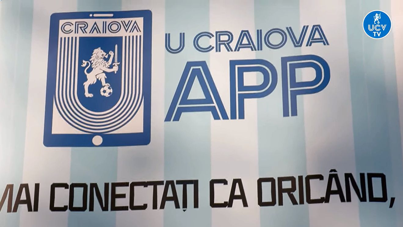 Universitatea Craiova, la un alt nivel! Aplicația prin care va ține suporterii mai aproape de echipă: „Ei ne-au cerut asta”