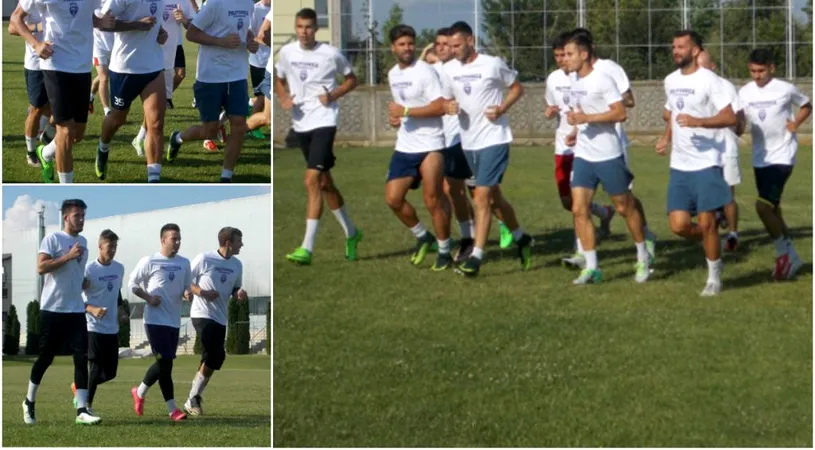 ASU Poli a dat start pregătirii fără antrenorul Bogdan Andone.** Staicu, singura noutate certă. Alb-violeții vor mai mulți jucători de la ACS Poli