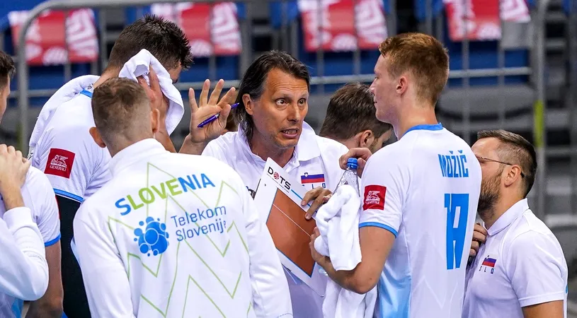 Antrenorul Giani Crețu face senzație cu naționala Sloveniei! Ce păstrează la Viena, acasă, de mai bine de trei decenii, cunoscutul tehnician. Azi se joacă la Roma semifinalele Eurovolley 2023