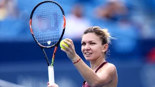 Umilință cu repetiție! Halep a spulberat-o din nou pe Gavrilova și s-a calificat în sferturi la Cincinnati