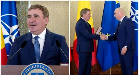 Gheorghe Hagi a fost decorat cu Ordinul Naţional „Steaua României