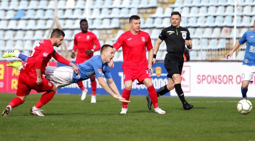 Ianis Zicu, îndurerat după ce Farul a pierdut cu 0-3 meciul cu Chindia. Antrenorul reclamă un penalty, nu mai vrea greșeli de arbitraj în campionat și așteaptă punctele cu ”U” Cluj: ”Este o tergiversare degeaba”