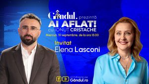 „Ai Aflat! cu Ionuț Cristache” începe miercuri, 10 septembrie, de la ora 15.00, live pe Gândul. Invitată: Elena Lasconi