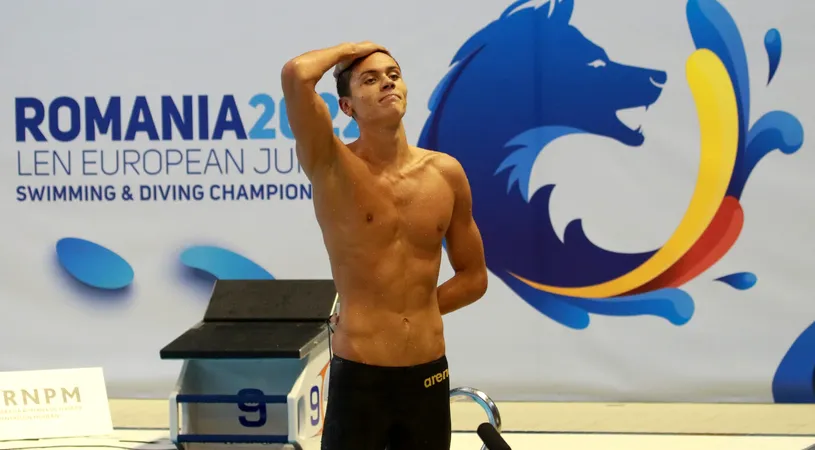 David Popovici concurează azi în finala de 200 de metri liber! Ora de start și cine transmite cursa de la Campionatele Europene de la Roma