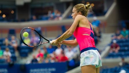 VIDEO | "Cam așa se închide un set!" Halep a executat-o pe Safarova la US Open cu lovitura ei de paradă
