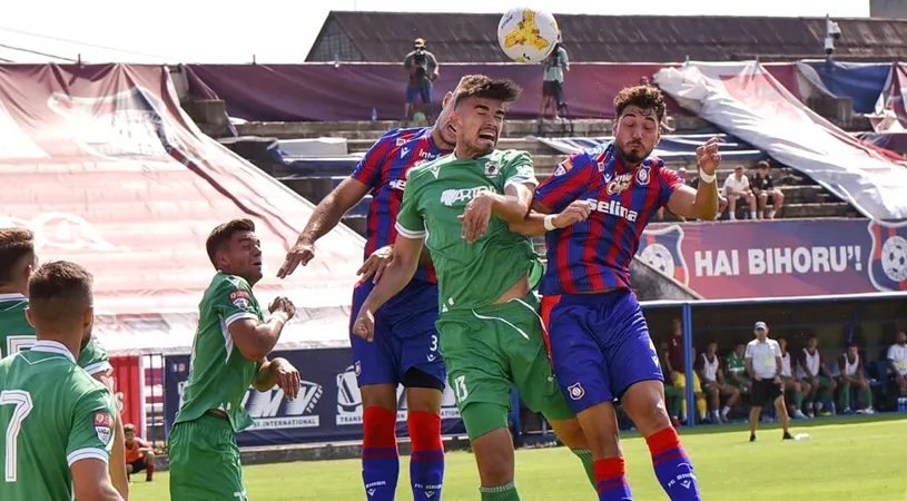 CSC Dumbrăvița a dovedit la Oradea că 2-0 e cel mai periculos scor! FC Bihor a întors-o cu trei goluri. Florin Fabian: ”Tot ce am anticipat s-a întâmplat”
