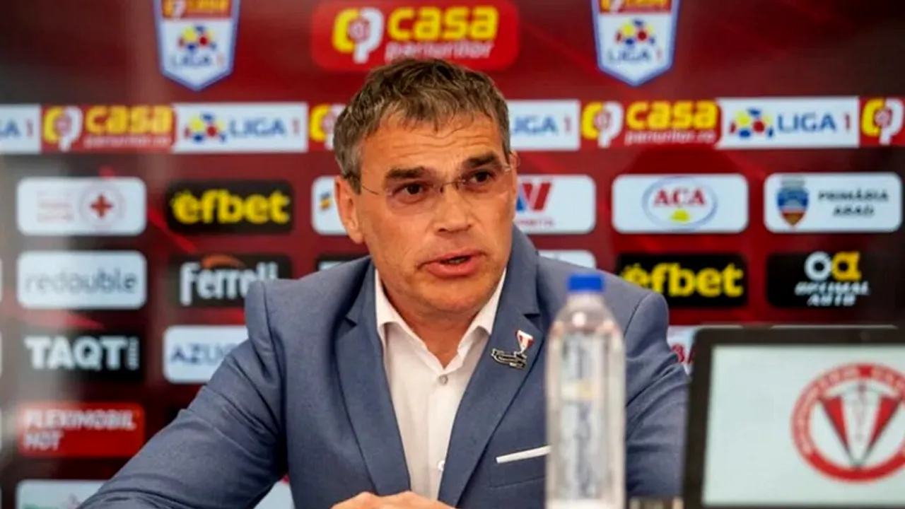 Alexandru Meszar, explicații după ce UTA Arad a aplicat pentru licența UEFA, deși luptă să nu retrogradeze