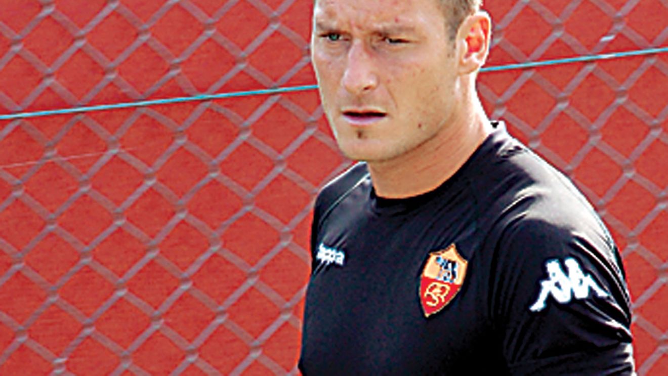 Totti ratează returul cu United
