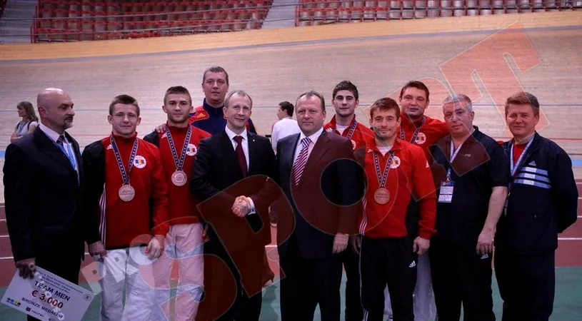 Bronz la CE de judo de la Viena** pentru echipa masculină a României!
