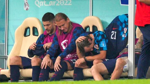 Luka Modric, dărâmat după ce Argentina a eliminat Croația în semifinalele Cupei Mondiale din Qatar! Căpitanul nu s-a mai putut opri din plâns | FOTO